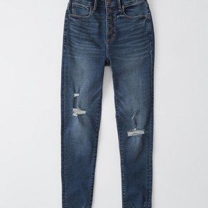 BN Abercrombie Curve Love Skinny Jeans